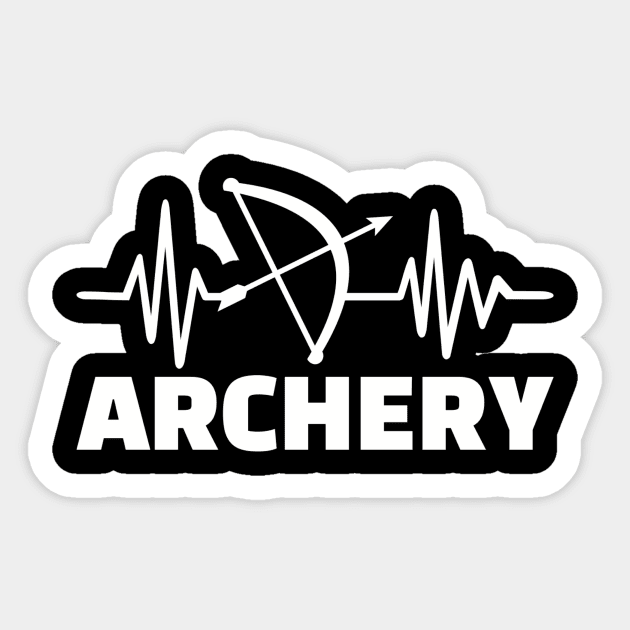 Archery frequency Sticker by Designzz